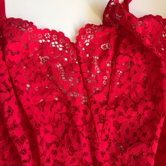LAST ONE VS floral lace romper PJ/lingerie S - Picture 6 of 8
